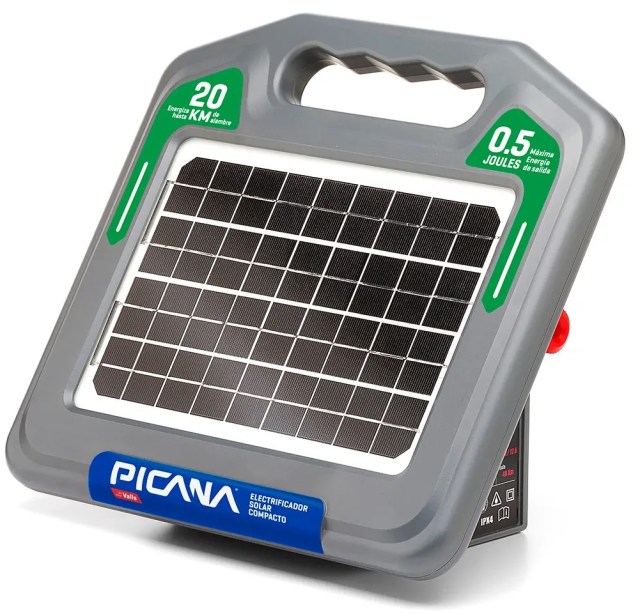 Electrificador Picana Solar Portátil 20Km (SC020) -2